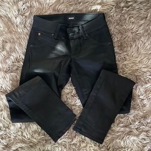 NWOT Tag Hudson low waist jeans-black